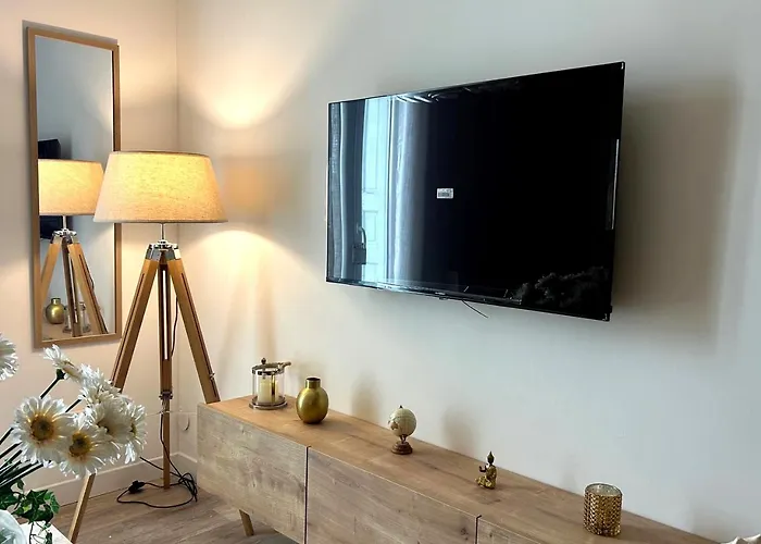 Elegance Castillet - Plein Centre Proche Gare Bus Et Transports - Ideal Couple Ou Pro - Moderne Et Confort - Speciale Perpignan